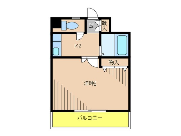 メゾン・ソレイユの物件間取画像